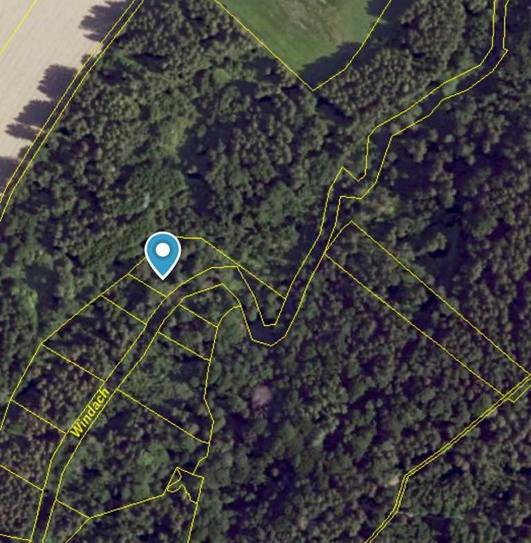 Windach Waldgrundstück7 Lage