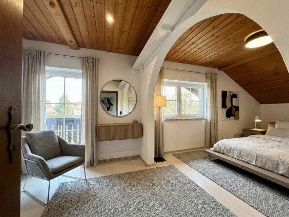 Visualisierung Einfamilienhaus Kaufering_Schlafzimmer