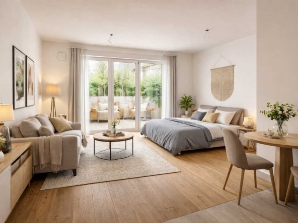 Wohnzimmer Dießen visualsiert