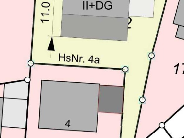 Grundstueck Grenzen Eismannsberg Bebauung