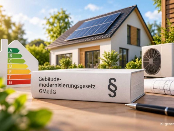 Gebäudemodernisierung mit Solarenergie und Gesetz